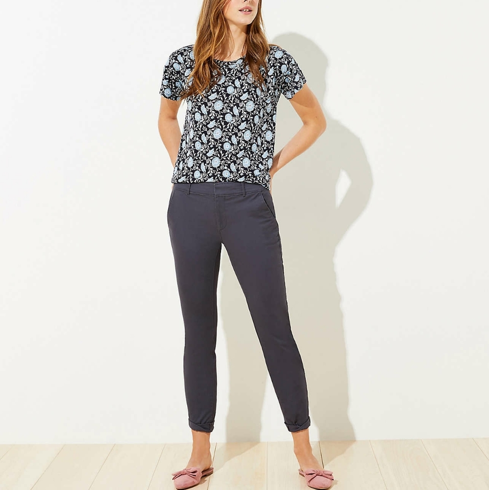 Loft girlfriend chinos